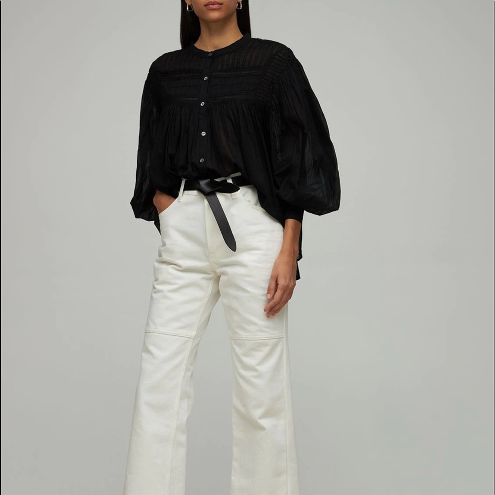 ISABEL MARANT ÉTOILE Plalia Top Black